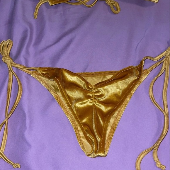 Velvet Gold Bikini - Picture 3 of 3